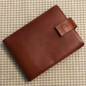 Buxton Vintage Wallet Genuine Leather Billfold Made in Canada  EUC #1254